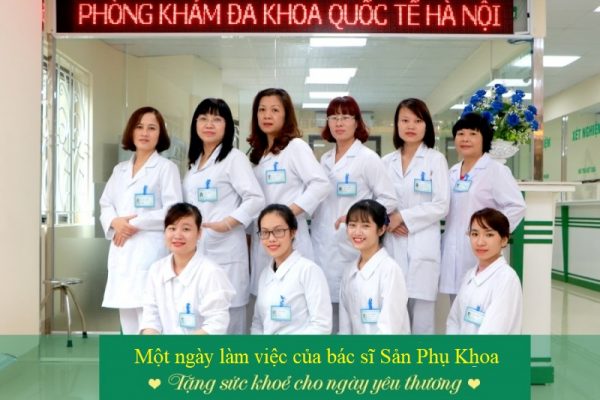 Một ngày làm việc của các bác sĩ sản phụ khoa tại PK Đa Khoa QTHN